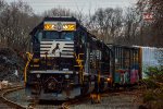 H75-12 in the darkness at Stockertown Yard